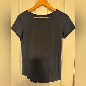 Lululemon Short Sleeved Black Tee Shirt Small